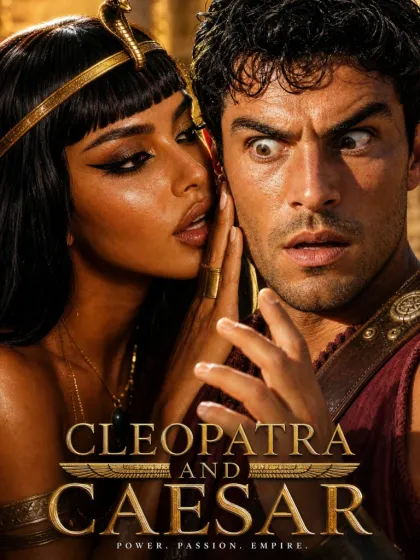 Cleopatra and Caesar — official source poster